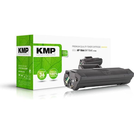 KMP H‑T260A Black Toner for HP 106A (~1000 pages)